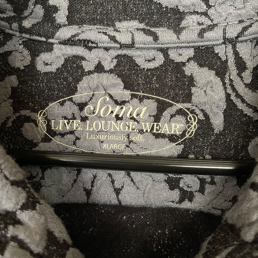 Soma Lounge Jacket Size XL - Picture 2 of 3